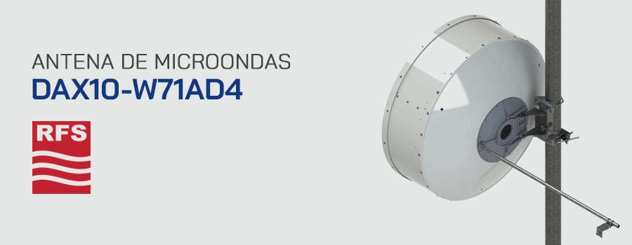ANTENA DE MICROONDAS DAX10-W71AD4
